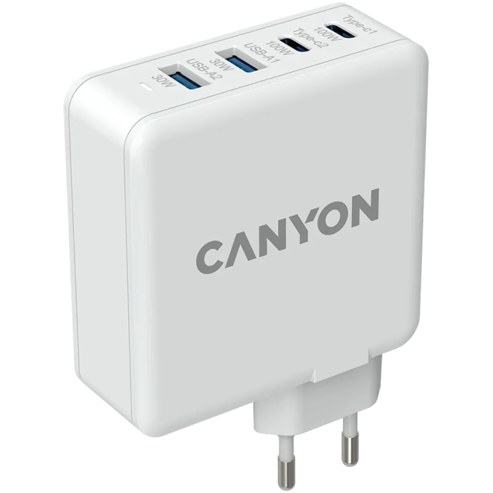 Canyon CND-CHA100W01 USB Type-C, USB 100 Вт белый