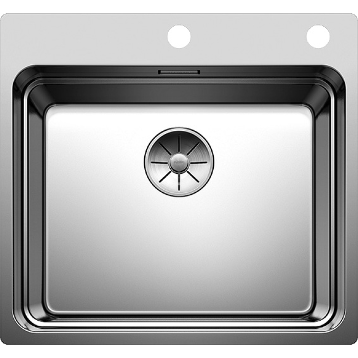 Кухонная мойка Blanco Etagon 500-IF/A (521748) 54х50х19 см, нержавеющая сталь, тон серый металлик