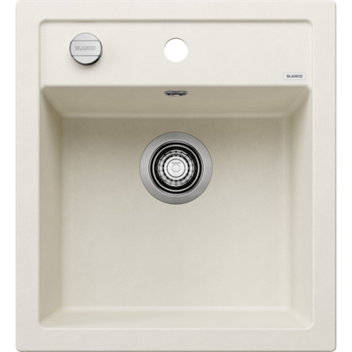Кухонная мойка Blanco Dalago 45 - мягкий белый (527059) 46.5х51х19 см, искусственный камень, тон мягкий белый
