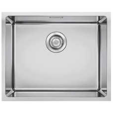 Кухонная мойка Blanco Quato 500-U (528230) 54х44х19 см, нержавеющая сталь, тон серебристый металлик