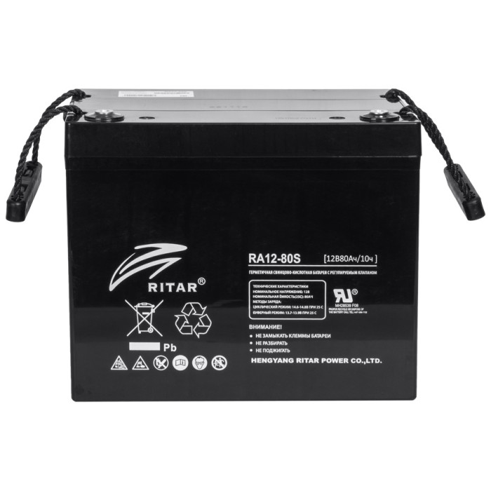 Ritar RA12-80S 80 Ач прямая