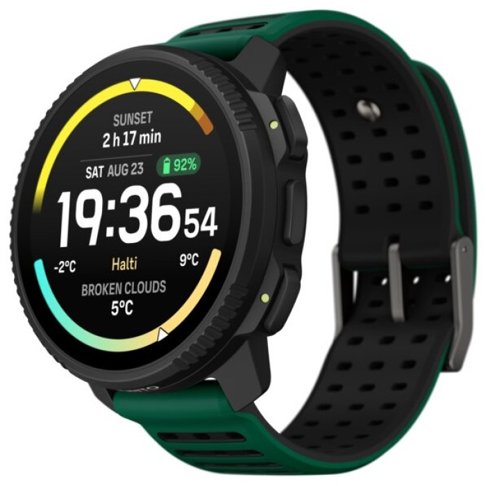 Suunto VERTICAL 2 49 мм черный-зеленый