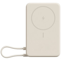Портативный внешний аккумулятор Xiaomi Magnetic Power Bank 10000 with Built-in Stand Beige