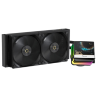 Водяное охлаждение для CPU Ocypus Sigma L24 PRO BK TDP 290W 4-pin Intel/AMD Черный
