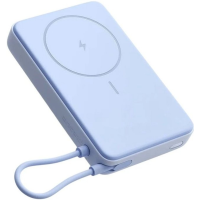 Портативный внешний аккумулятор Xiaomi Magnetic Power Bank 10000 with Built-in Stand Blue