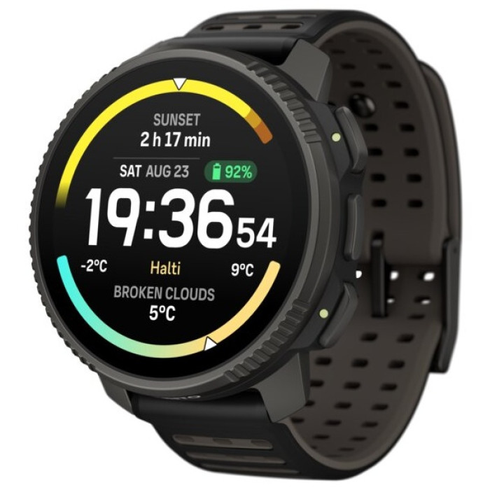 Suunto VERTICAL 2 TITANIUM 49 мм черный