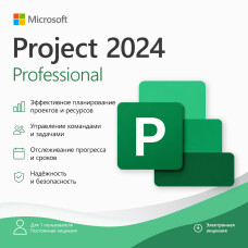 Электронная лицензия (ESD ключ) Microsoft Project Professional 2024