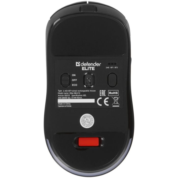 Defender Elite GM-212 (52212) черный