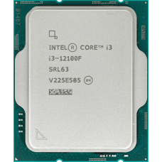 Процессор Intel Core i3-12100F 3.3/4.3GHz (4.3GHz) 4/8 Alder Lake 58W FCLGA1700 OEM