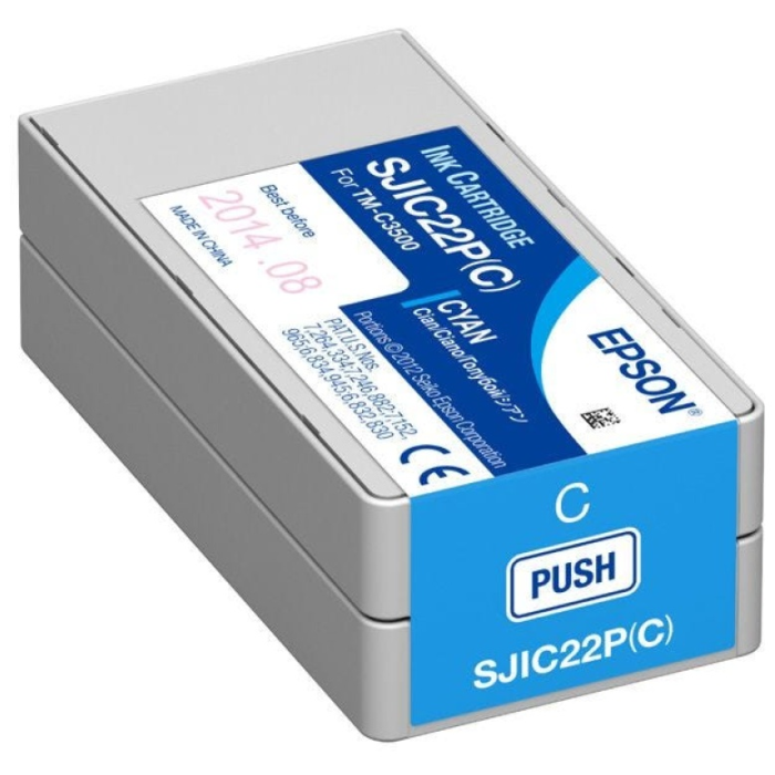 Epson SJIC22P (C33S020602) голубой (cyan)