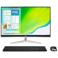 Моноблок Acer/Aspire C24-1650/Core i3/1115G4/3 GHz/8 Gb/SATA/1000 Gb/No ODD/Graphics/UHD/256 Mb/Windows 10/Home/64/23.8 ''/FHD/1920x1080 Pix/kbd/mouse