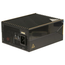 Блок питания MSI 1600W, MEG Ai1600T PCIE5, Full Modular, ATX, 80+ TITANIUM, >94%, Fan 135mm, Черный