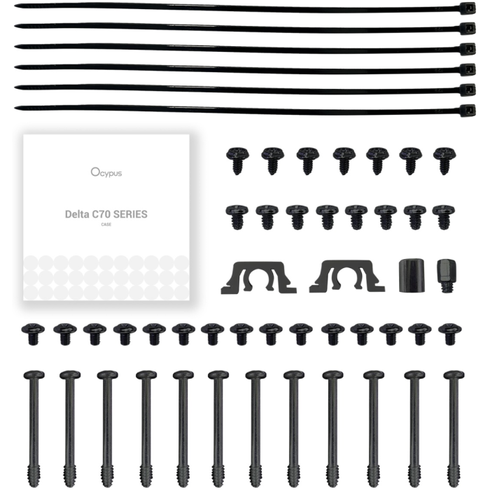 Ocypus Delta C70 ARGB черный