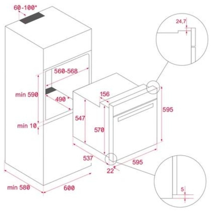 TEKA HSB 6450 WH белый