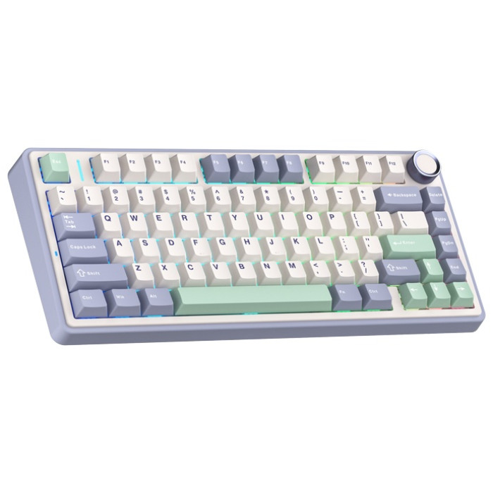 AULA F75 Light Purple+Beige+Light Green молочный