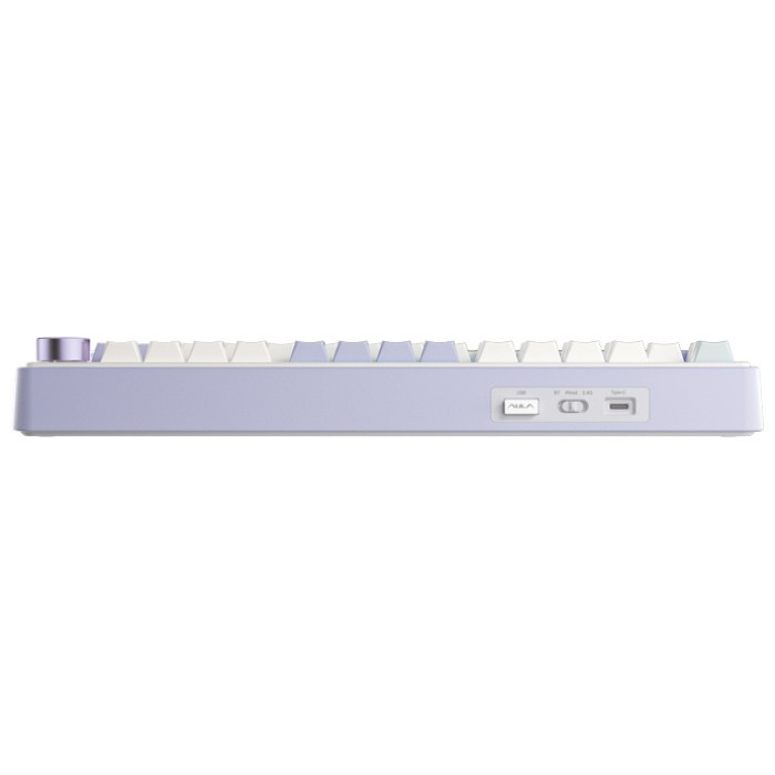 AULA F75 Light Purple+Beige+Light Green молочный
