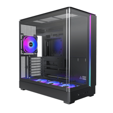 Корпус Montech KING 45 PRO (B) ATX/Micro-ATX/Mini-ITX 2xUSB3.0 1xType-C 1xAudio Черный