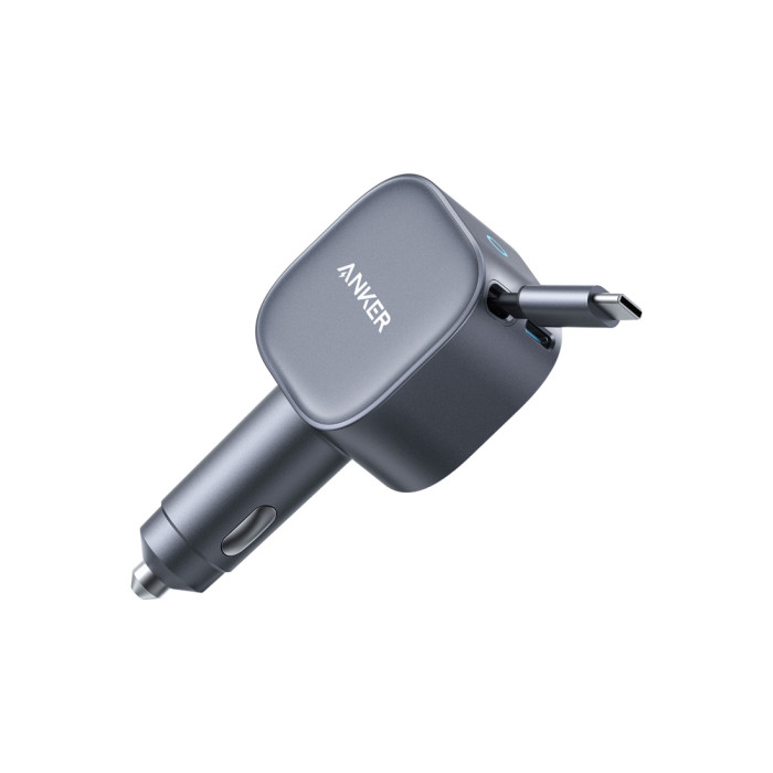 Автомобильное зарядное устройство Anker Nano Car Charger (75W, USB-C Port, Built) (A2738HA2) Черный 93799