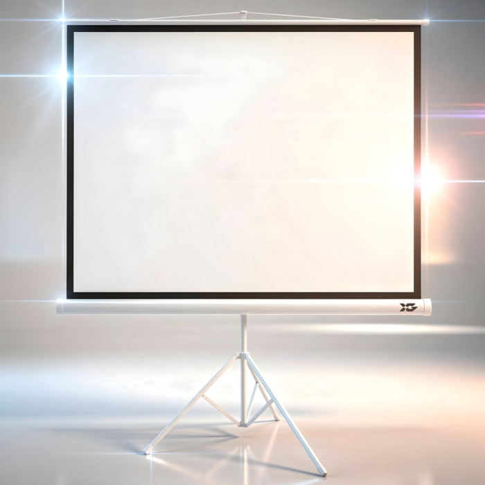Экран на треноге XG DLS-T203x154W (80'х60'), Ø - 100', Раб. поверхность 203х154 см., 4:3