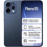 OPPO Reno15 5G 12 ГБ/512 ГБ синий