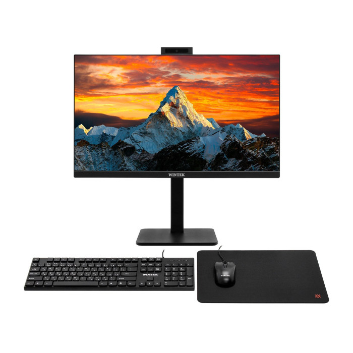 All-in-One Wintek BF2402 23.8' FHD/IPS/Core i3-12100-3.3GHz/RAM 8GB/SSD 512GB/no DVD/