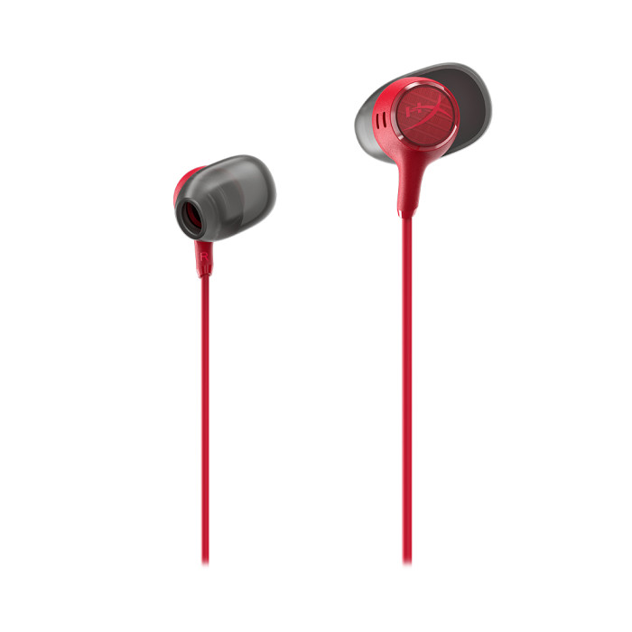 Наушники с микрофоном HyperX Cloud Earbuds III Red