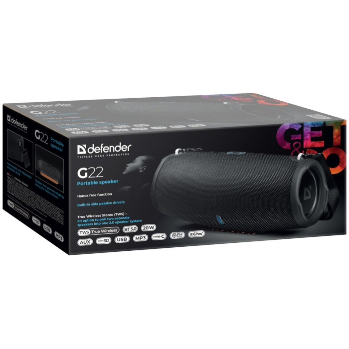 Defender G22 черный