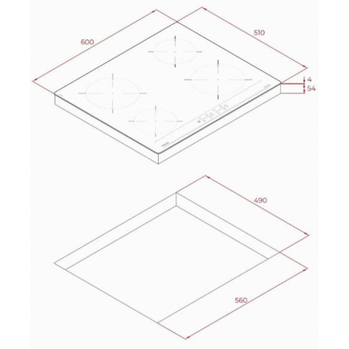 TEKA IBC 64010 MSS BK черный