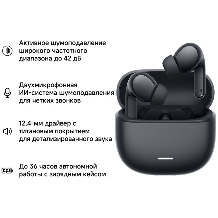 Наушники Xiaomi REDMI Buds 8 Lite M2539E1 черный