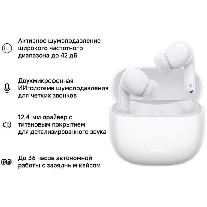 Наушники Xiaomi REDMI Buds 8 Lite M2539E1 белый