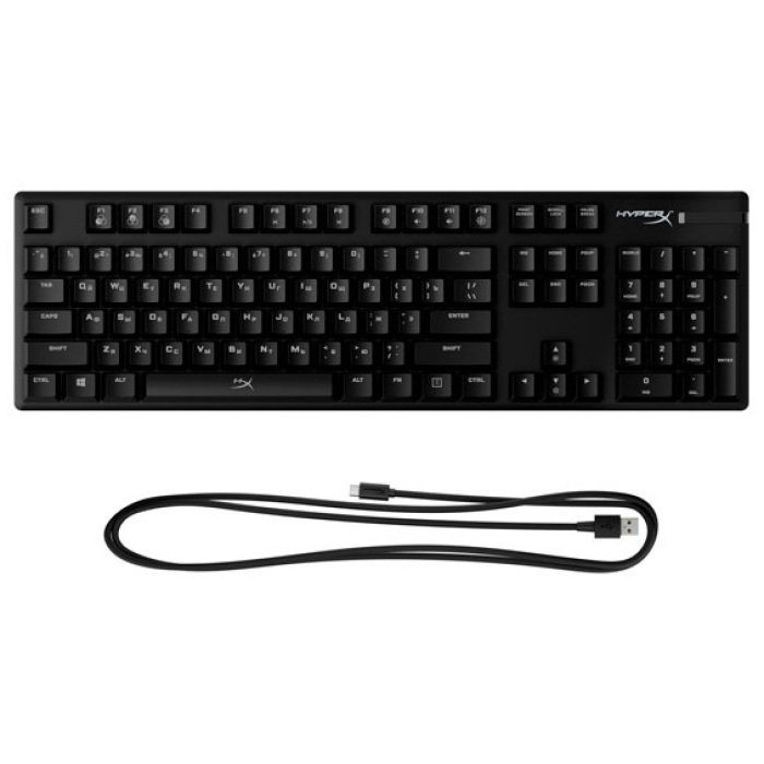 HyperX Alloy Origins PBT HX Aqua 639N5AA черный