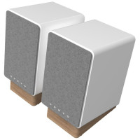 Onkyo Creator Series GX-30ARC Powered Speakers, White, pair