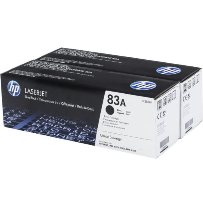Картридж HP Europe/CF283AF/Лазерный/черный<br>183466