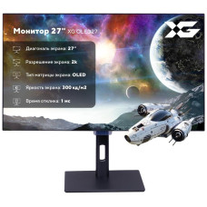 27" XG OLED27 черный
