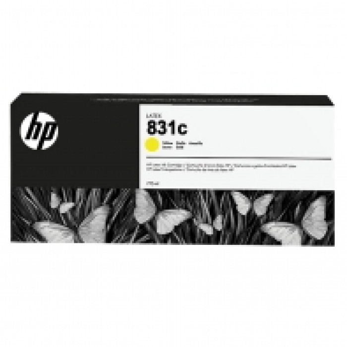 Картридж HP Europe/CZ697A/Латексный чернильный/желтый/№831/775 мл<br>138994