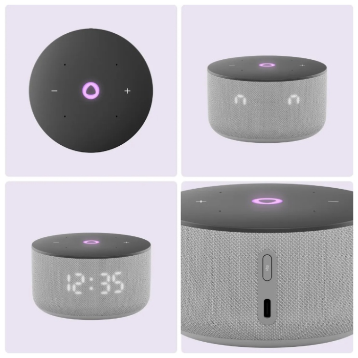 Яндекс Станция Мини 3 серый