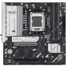 ASUS Main Desktop AMD Socket AM5 AMD B850 Chipset 4 x DIMM slots, max. 256GB 2 x DisplayPort 1 x HDMI port 1 x Wi-Fi module 3 x M.2 slots 4 x SATA mATX Form Factor<br>
