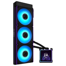 Водяное охлаждение для CPU Lian Li HydroShift II LCD-S 360 CL 3x120mm Black G89.GHS2LCDS36CB.00<br>36718