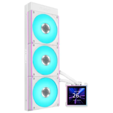 Водяное охлаждение для CPU Lian Li HydroShift II LCD-S 360 CL 3x120mm White G89.GHS2LCDS36CW.00<br>36719