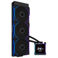Водяное охлаждение для CPU Lian Li HydroShift II LCD-S 360 TL 3x120mm Black G89.GHS2LCDS36TB.00<br>36720
