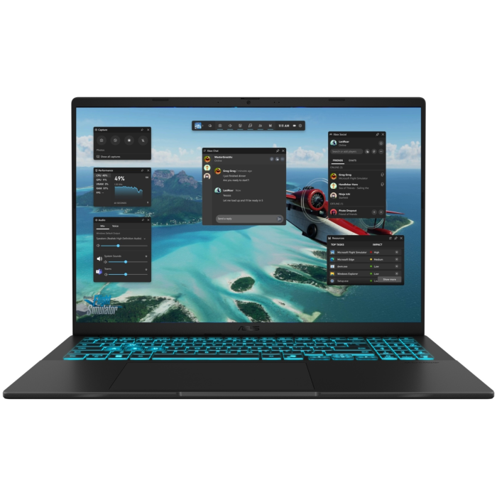 Ноутбук Asus 90NB16L1-M006K0 V16 V3607VH-RP075 16' WUXGA(1920x1200) IPS 144Hz/Intel Core 5 210H up to 4.8GHz (8C)/16GB/512GB/NVIDIA GeForce RTX5050 8GB/Wi-Fi 6/BT5.3/1080P FHD Camera/BKLT/NoOS/1Y/Matte Black<br>
