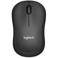 Мышь беспроводная Logitech M220 Silent Charcoal ofl (черная, оптическая, 1000dpi, 2.4 GHz/USB-ресивер, бесшумная) (M/N: MR0085 / C-U0010)
