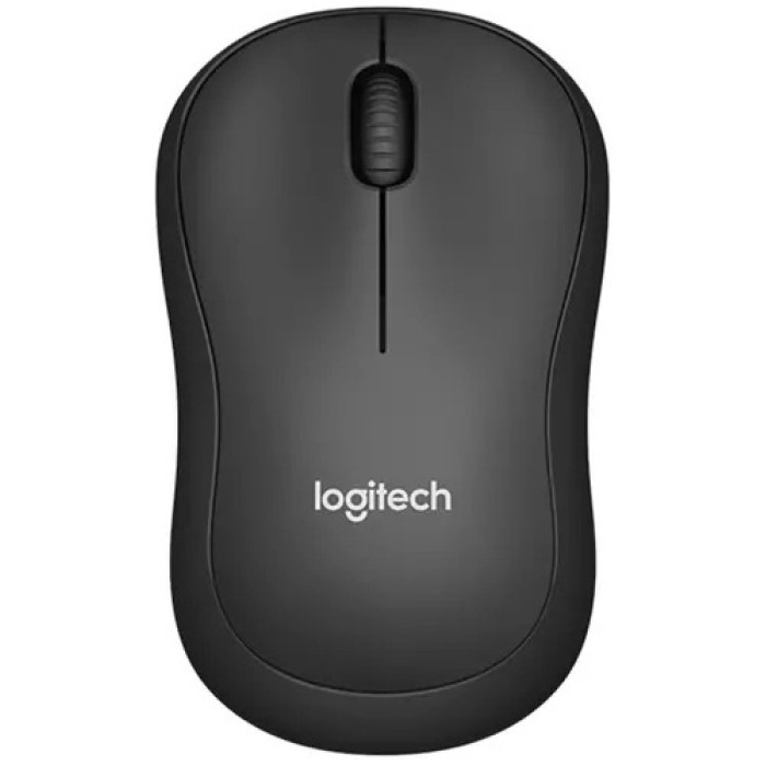 Мышь беспроводная Logitech M220 Silent Charcoal ofl (черная, оптическая, 1000dpi, 2.4 GHz/USB-ресивер, бесшумная) (M/N: MR0085 / C-U0010)<br>