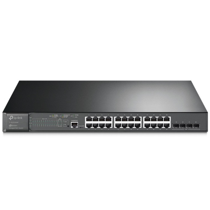 Коммутатор TP-Link/SG3428MP 24GPoE+ 384Wt/28 port/10/100/1000<br>251068