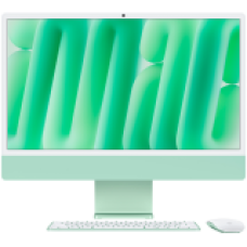 24-inch iMac with Retina 4.5K display: Apple M4 chip with 8‑core CPU and 8‑core GPU, 16GB, 256GB SSD - Green,Model A3247<br>