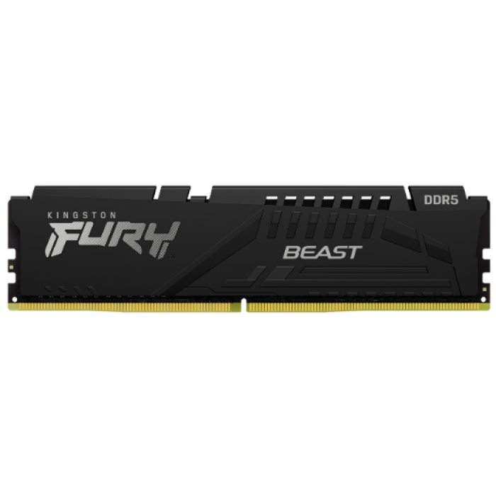 Оперативная память 16GB DDR5 5200MHz Kingston FURY Beast Black PC5-41600 CL40 KF552C40BB-16