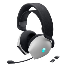 Alienware Tri-Mode Wireless Gaming Headset AW725H - Lunar Light