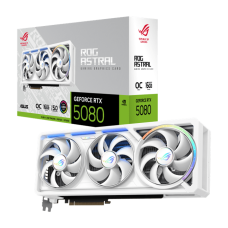 Видеокарта ASUS GeForce RTX 5080 16GB ROG ASTRAL GDDR7 256bit 3xDP ROG-ASTRAL-RTX5080-O16G-WHITE