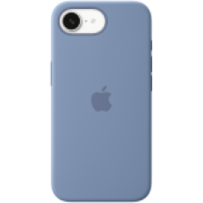 iPhone 16e Silicone Case – Winter Blue<br>