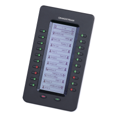 Expansion Module for GXP2140, GXP2170 and GXV3240, 20 programmable buttons (2 pages on smart screen, total 40 contacts)<br>Lines
-20 per page (each module contains 2 pages, up to 40 lines per module -Up to 160 with serial connection of 4 modules)

Grandst
